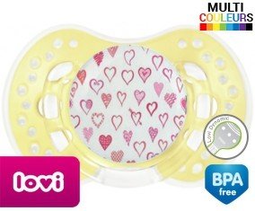 Petits coeurs: Sucette LOVI Dynamic-su7.fr
