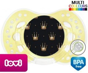 Couronne doré: Sucette LOVI Dynamic-su7.fr