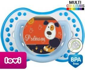 Chien style1 + prénom: Sucette LOVI Dynamic-su7.fr