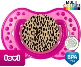 Léopard orange: Sucette LOVI Dynamic-su7.fr
