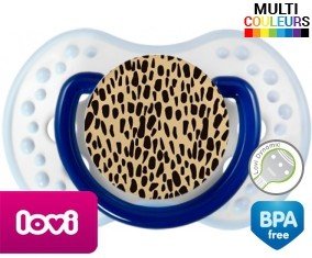 Léopard orange: Sucette LOVI Dynamic-su7.fr