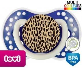 Léopard orange: Sucette LOVI Dynamic-su7.fr