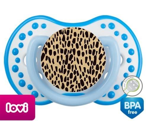 Léopard orange: Sucette LOVI Dynamic-su7.fr