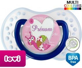 Escargot + prénom: Sucette LOVI Dynamic-su7.fr
