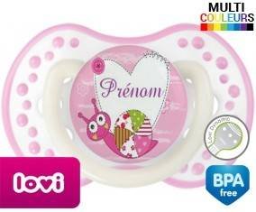 Escargot + prénom: Sucette LOVI Dynamic-su7.fr