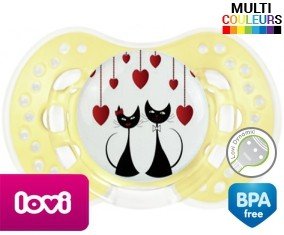 Chats + cœurs: Sucette LOVI Dynamic-su7.fr