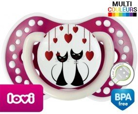 Chats + cœurs: Sucette LOVI Dynamic-su7.fr