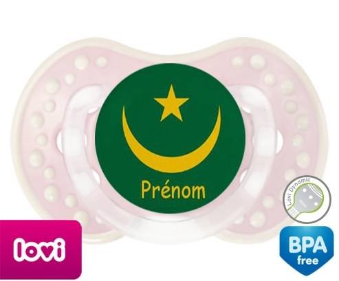 Drapeau mauritanie + prénom: Sucette LOVI Dynamic-su7.fr