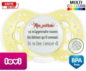 Mon parrain va m'apprendre toutes les bêtises: Sucette LOVI