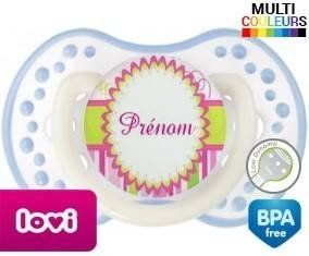 Étoile design (fille) + prénom: Sucette LOVI Dynamic-su7.fr