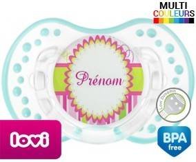 Étoile design (fille) + prénom: Sucette LOVI Dynamic-su7.fr