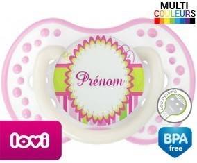 Étoile design (fille) + prénom: Sucette LOVI Dynamic-su7.fr