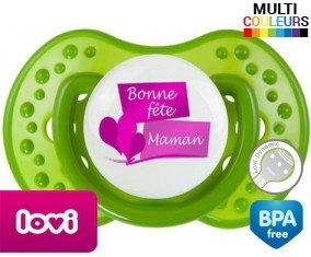 Bonne fête maman style9 : Sucette LOVI Dynamic personnalisée