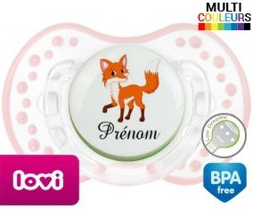 Renard + prénom: Sucette LOVI Dynamic-su7.fr