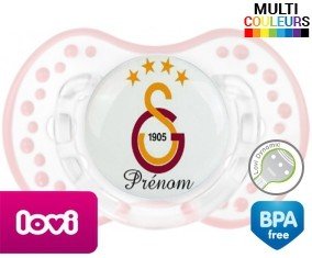Drapeau galatasaray + prénom: Sucette LOVI Dynamic-su7.fr