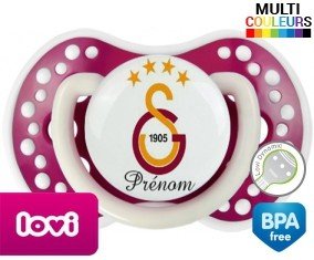 Drapeau galatasaray + prénom: Sucette LOVI Dynamic-su7.fr