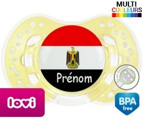 Drapeau egypte + prénom: Sucette LOVI Dynamic-su7.fr