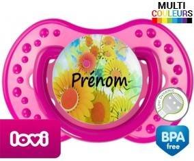 Tournesol + prénom: Sucette LOVI Dynamic-su7.fr