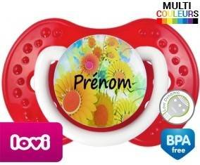 Tournesol + prénom: Sucette LOVI Dynamic-su7.fr