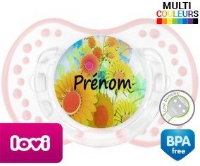 Tournesol + prénom: Sucette LOVI Dynamic-su7.fr