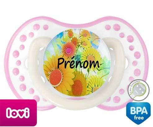 Tournesol + prénom: Sucette LOVI Dynamic-su7.fr