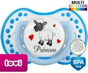 Mouton cœurs + prénom: Sucette LOVI Dynamic-su7.fr