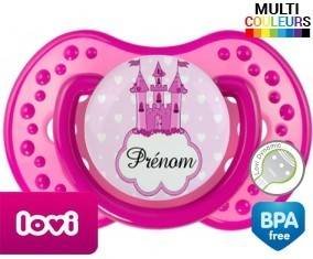 Princesse château + prénom: Sucette LOVI Dynamic-su7.fr