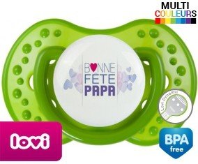 Bonne fête papa style15 : Sucette LOVI Dynamic personnalisée