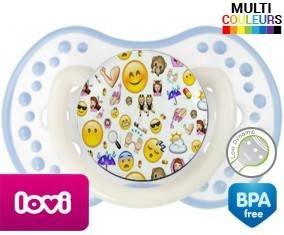 Motif smiley: Sucette LOVI Dynamic-su7.fr