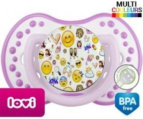 Motif smiley: Sucette LOVI Dynamic-su7.fr