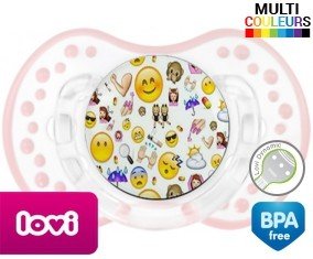 Motif smiley: Sucette LOVI Dynamic-su7.fr