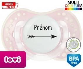 Flèche + prénom: Sucette LOVI Dynamic-su7.fr