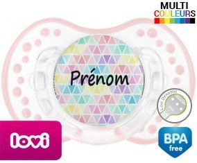 Colorée + prénom: Sucette LOVI Dynamic-su7.fr