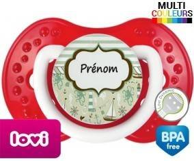 Marin + prénom: Sucette LOVI Dynamic-su7.fr