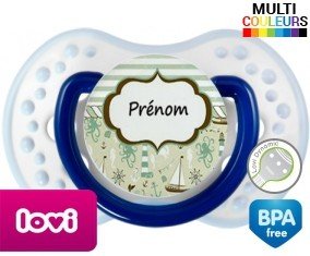 Marin + prénom: Sucette LOVI Dynamic-su7.fr