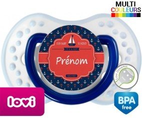 Marine + prénom: Sucette LOVI Dynamic-su7.fr