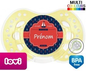 Marine + prénom: Sucette LOVI Dynamic-su7.fr