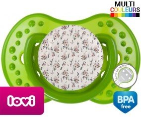 Tetine Fleurs embout LOVI Dynamic personnalisée