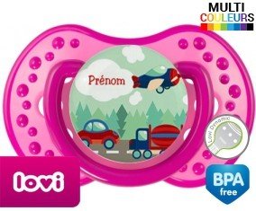 Vehicules + prénom: Sucette LOVI Dynamic-su7.fr