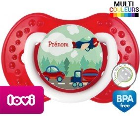 Vehicules + prénom: Sucette LOVI Dynamic-su7.fr