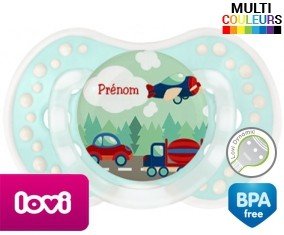 Vehicules + prénom: Sucette LOVI Dynamic-su7.fr
