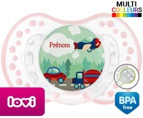 Vehicules + prénom: Sucette LOVI Dynamic-su7.fr