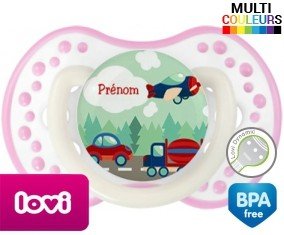 Vehicules + prénom: Sucette LOVI Dynamic-su7.fr
