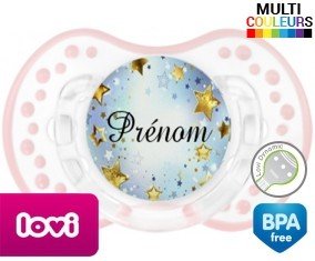 Étoile et ciel + prénom: Sucette LOVI Dynamic-su7.fr