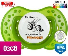 J'ai hâte de te prendre à la pétanque: Sucette LOVI Dynamic-su7.fr