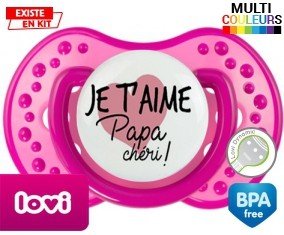 Je t'aime papa chéri style1: Sucette LOVI Dynamic-su7.fr