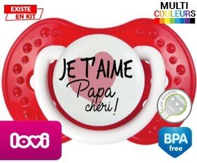 Je t'aime papa chéri style1: Sucette LOVI Dynamic-su7.fr