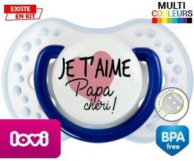 Je t'aime papa chéri style1: Sucette LOVI Dynamic-su7.fr