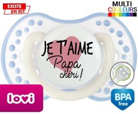 Je t'aime papa chéri style1: Sucette LOVI Dynamic-su7.fr