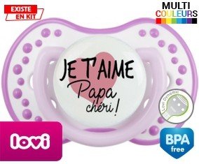 Je t'aime papa chéri style1: Sucette LOVI Dynamic-su7.fr